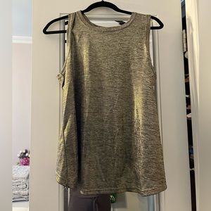 Gold tank top